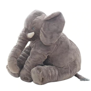 Realistic 3D Baby Elephant Stuffed Animal Kawaii Pillow Plushies