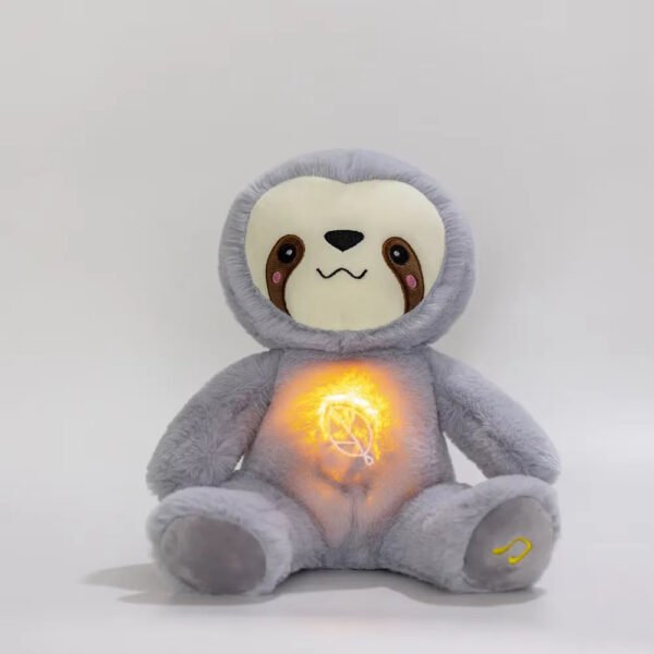 kawaii musical breathing sloth plush toy Default Title