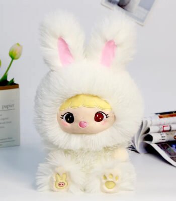 dudu angora rabbit doll 40 cm White