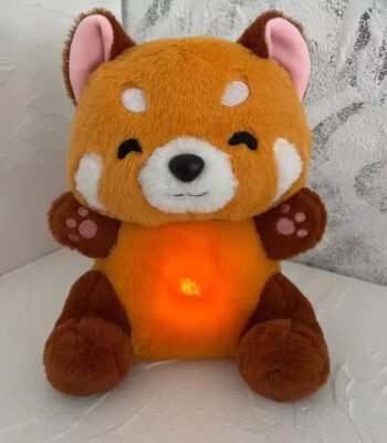 red panda musical breathing teddy plushie Default Title