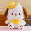 Yellow Pochacco Plushie with Hat